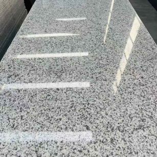 长春 白麻花岗岩光面毛板