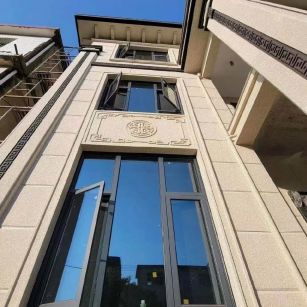 长春 黄金麻荔枝面别墅外墙干挂效果展示