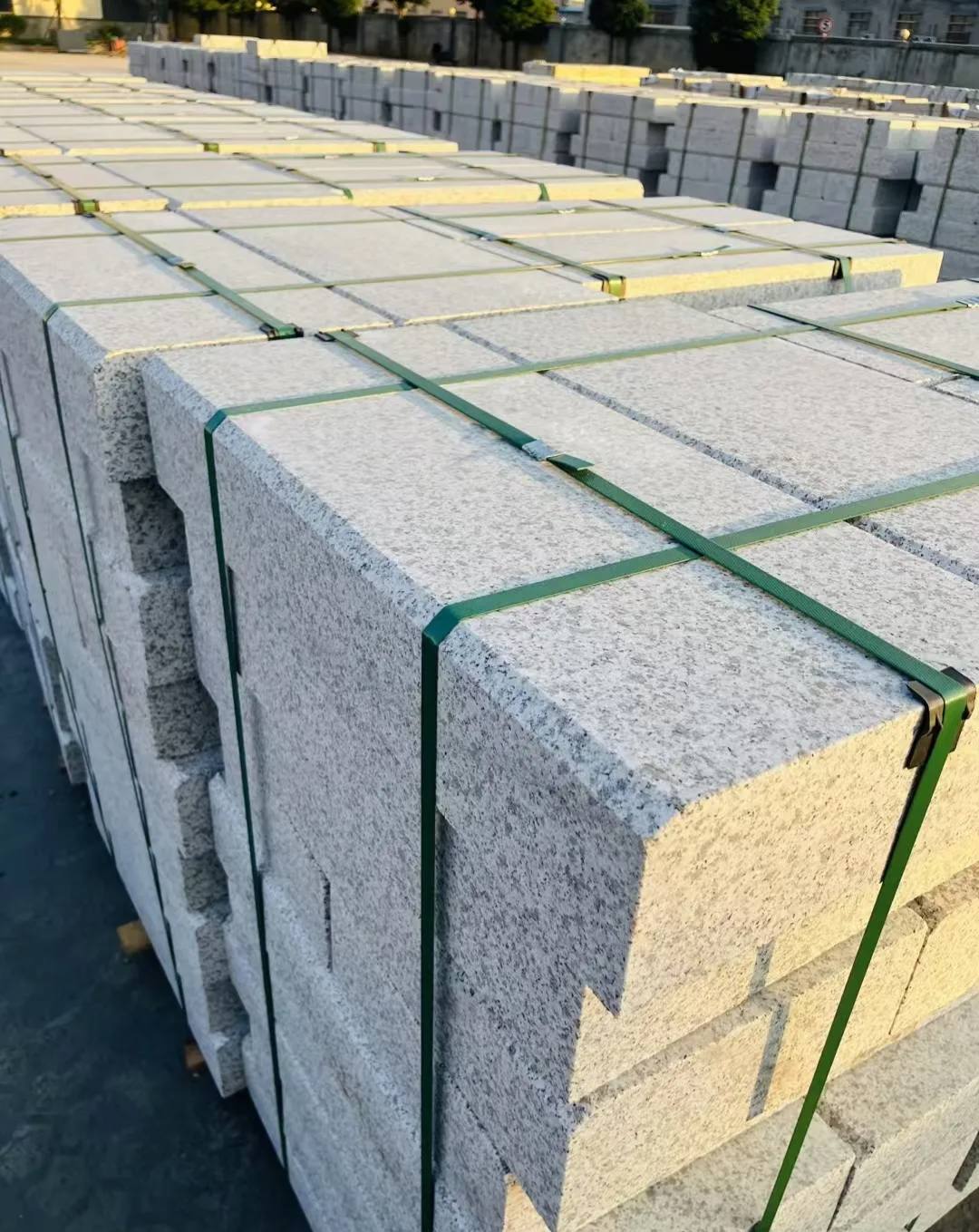 长春 白麻花岗岩路沿石，马路牙子，路缘石，平石，立缘石等