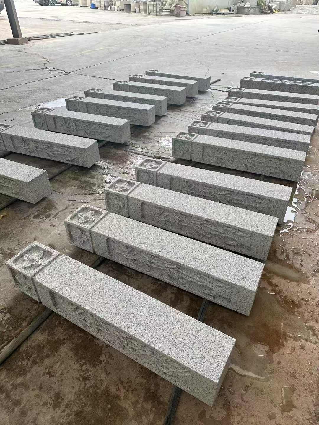 长春 白麻方柱雕花防水