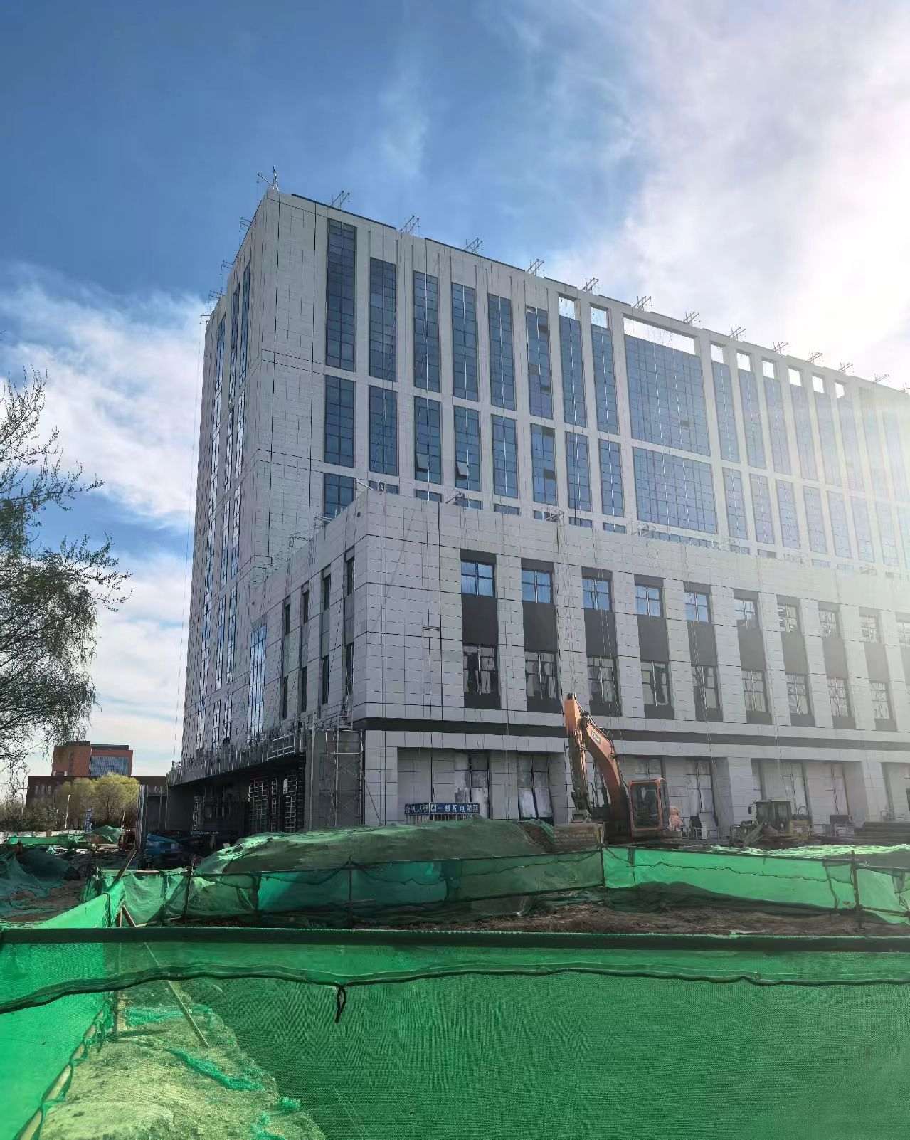 长春 白麻花岗岩石材外墙干挂